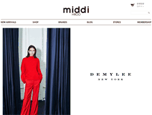 Tablet Screenshot of middi.jp